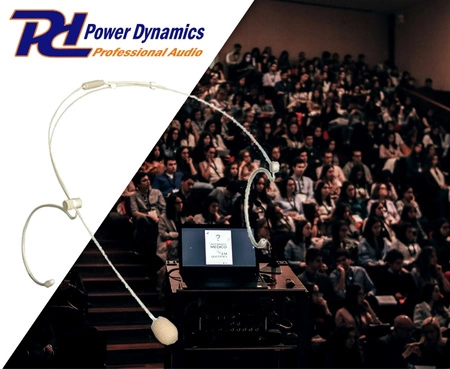 Pojemnościowy mikrofon nagłowny Power Dynamics PDH4