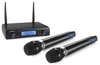 Zestaw mikrofonowy bezprzewodowy 2x mikrofon UHF Vonyx WM62