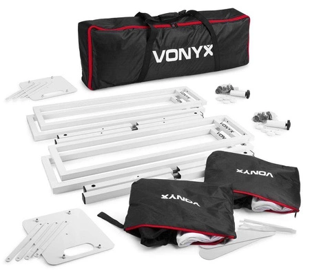 Statyw sceniczny 2szt DJ Plinth DJP165+ lycra+ torba