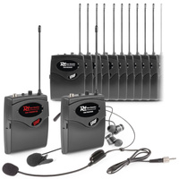 Bezprzewodowy System Tour Guide TG40 nadajnik+ 20 odbiorników  Power Dynamics