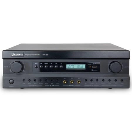 Wzmacniacz audio 2x 200W karaoke DSP HDMI pilot KC8200 Audioport