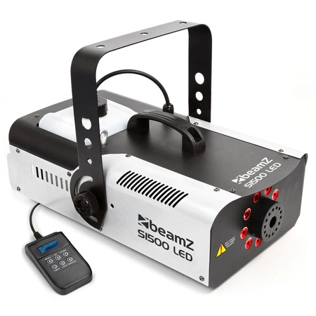 Zestaw: Wytwornica dymu LED DMX 1500W S1500LED+ płyn do dymu1L