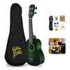 Zestaw: Ukulele sopranowe 21" HRF21 zielone+ akcesoria Golden Guitar