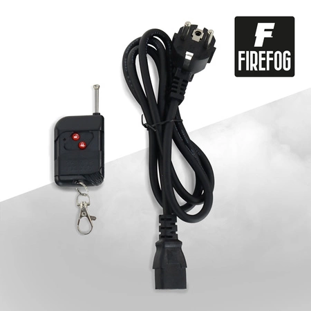 Zestaw: Wytwornica dymu HAZE 900 Firefog+ płyn do dymu 1l