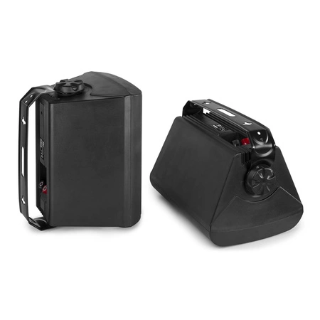 Zestaw czarnych głośników naściennych 4 x 5.25" 120W BGO50 z odtwarzaczem cyfrowym