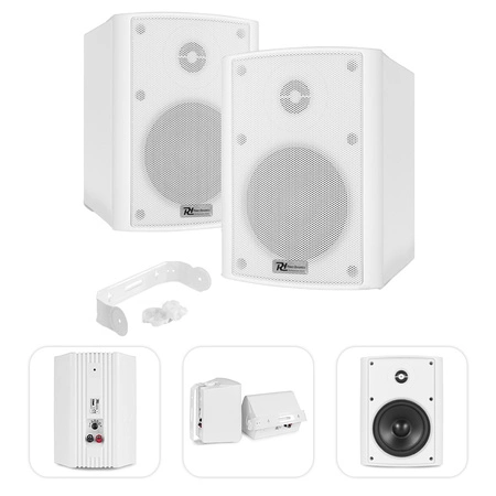 Zestaw kolumn instalacyjnych 100V 6,5" 150W BC65V biały Power Dynamics