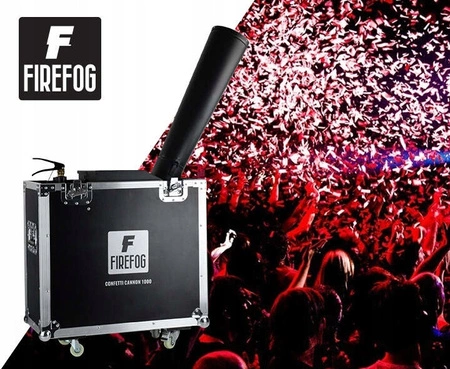 Wyrzutnia konfetti na CO2 CANNON 1000+ case Firefog