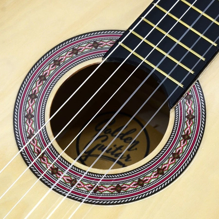 Gitara klasyczna 39" 4/4 naturalna+ akcesoria GK39NAT Golden Guitar