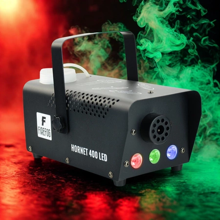 Wytwornica dymu z efektem LED 400W Hornet 400LED 2 piloty Firefog