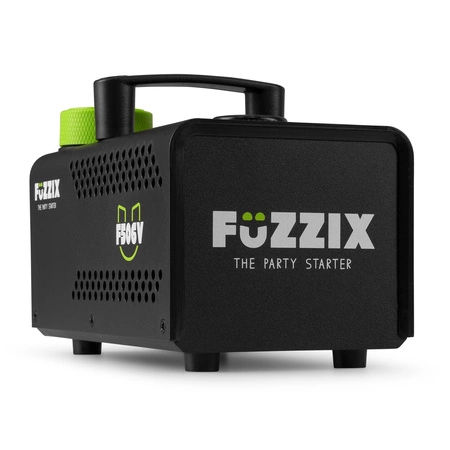 Zestaw: Wytwornica dymu pionowego 6 diod LED RGB F506V Fuzzix+ płyn do dymu 5l