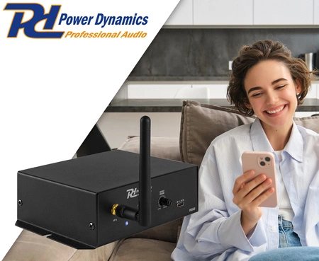 Odbiornik audio adapter bluetooth PDX40 Power Dynamics