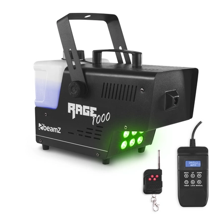 Wytwornica dymu z efektem LED BeamZ Rage 1000LED