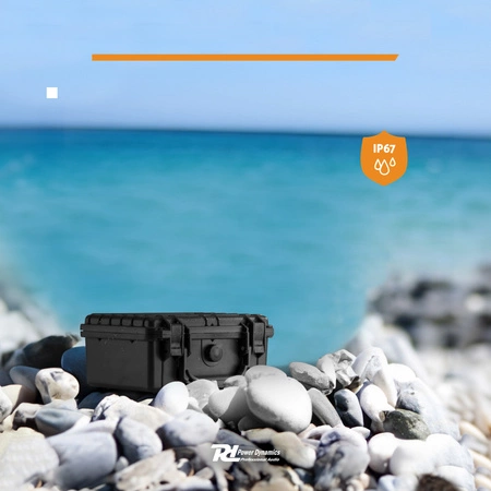 Uniwersalna walizka transportowa GIGCase2 - IP67 - czarna Power Dynamics