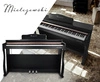 Pianino cyfrowe ze statywem 88 dynamicznych klawiszy NOCTURNO czarne Mielczewski
