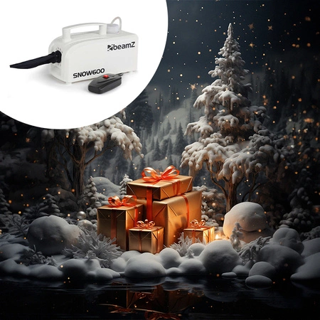 Zestaw: Wytwornica śniegu 600W Snow600+ płyn do śniegu 5l