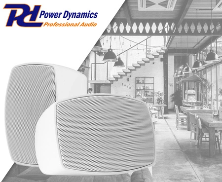 Zestaw kolumn instalacyjnych BHW30WH 3" 40W 100V 8Ohm Power Dynamics