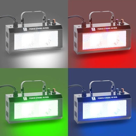 Stroboskop LED POWER STROBE 40 RGB Firefog