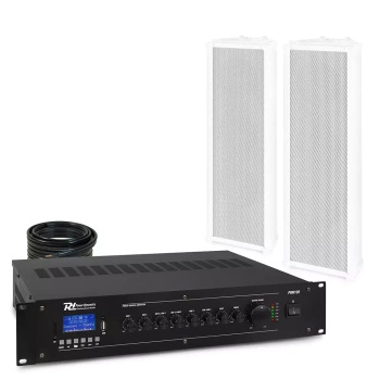 System zewnętrznych głośników 2 x OCS3 30W 100V IPX4 z wzmacniaczem