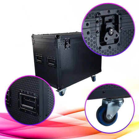 Zestaw: 4x Głowa ruchoma LB200 Beam 200W LED Lucendi+ dedykowane case