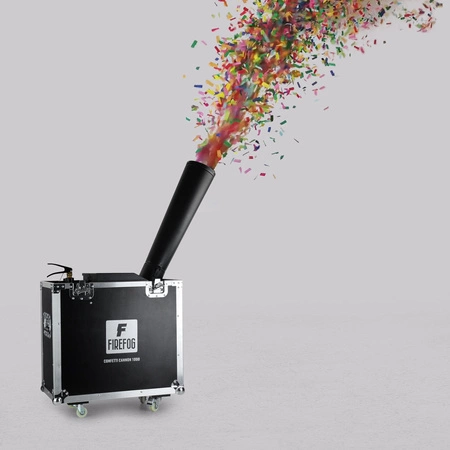 Wyrzutnia konfetti na CO2 CANNON 1000+ case Firefog