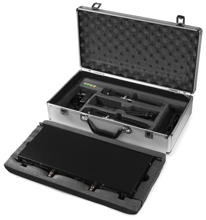 Bezprzewodowy zestaw mikrofonowy Power Dynamics PD632H