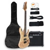 Gitara elektryczna superstrat - kompletny zestaw -Golden Guitar PSG-3 Naturalny 