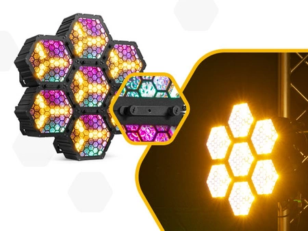 Reflektor blinder LED lampa retro DJ RB90 Beamz