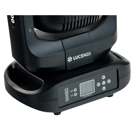 Zestaw: 4x Głowa ruchoma LB200 Beam 200W LED Lucendi+ dedykowane case