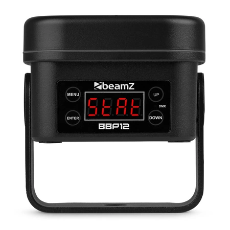 Zestaw 4x Oświetlacz akumulatorowy BBP12 uplight 12W RGBAL LED IP65 WDMX pilot Beamz