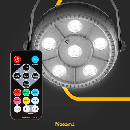 Stroboskop bateryjny PLP12 Party Par 6x 1W Biały Beamz