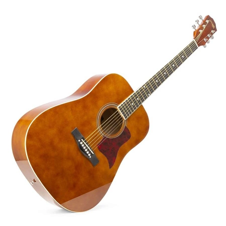 Zestaw: Gitara akustyczna Max Solojam Western ciemny naturalny+ akcesoria
