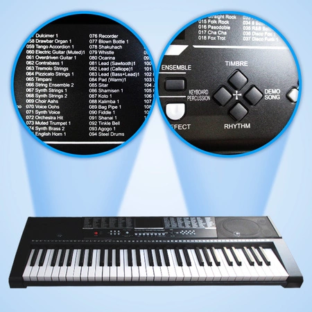 Keyboard 61 klawiszy KBB.218