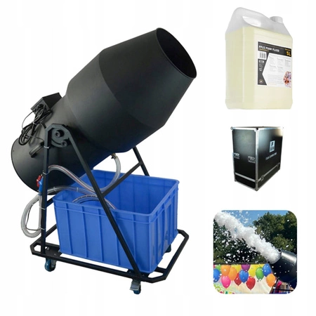 Zestaw: Wyrzutnia piany 3000W  Foam Cannon 3000 + case Firefog + koncentrat 5L