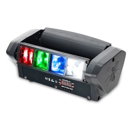 Efekt świetlny ruchomy LED RGBW Spider Lucendi