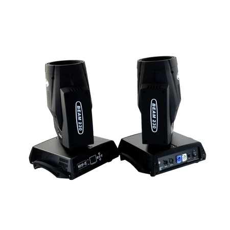 Zestaw: 2 głowy ruchome BEAM230 + Case