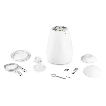 Zestaw głośników wiszących 8 x 6.5" PDS65W biały + wzmacniaczem PRM360