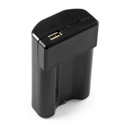 Akumulator litowo-jonowy 12V z ładowarką Vonyx MRB12/ dodatkowy akumulator do megafonów