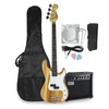 Gitara basowa - kompletny zestaw - Golden Guitar PBGB-40 kolor Natural
