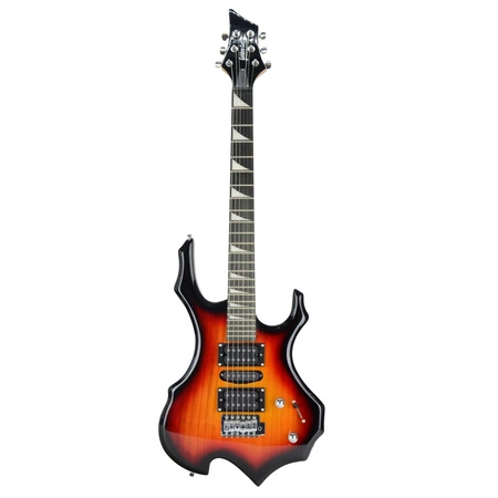 Gitara elektryczna - kompletny zestaw -Golden Guitar RFL-5 Sunburst