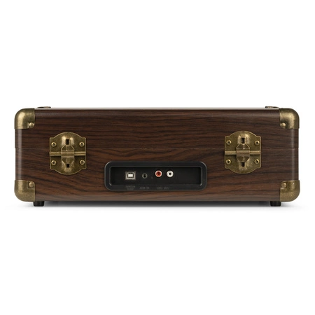 Gramofon w walizce RP114W Audizio brązowy