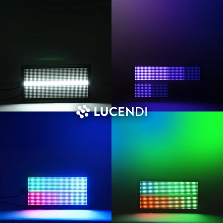 Stroboskop LED RGBW 380W STAGE STROBE 1000 Lucendi