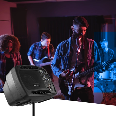 Aktywny głośnik monitorowy Vonyx V205B z Bluetooth i statywem