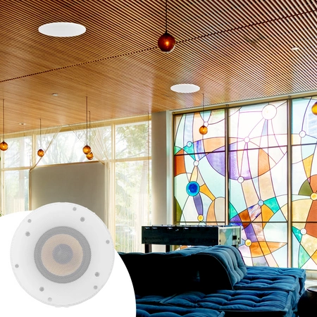 Zestaw głośników sufitowych WIFI/BT 100W 5.25" PD WCS50