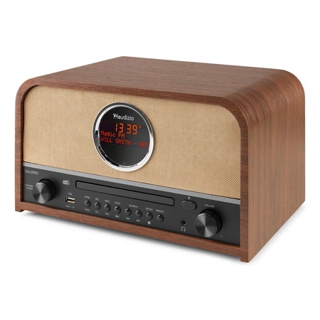 Radio DAB+/FM z odtwarzaczem CD Salerno Audizio