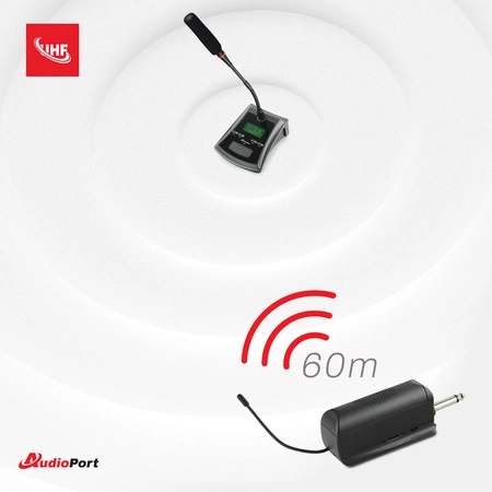 Bezprzewodowy mikrofon konferencyjny Audioport MKF1