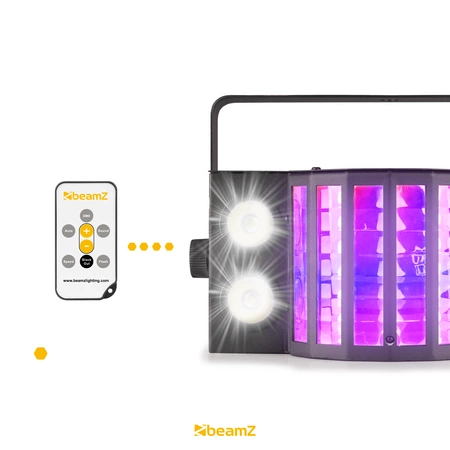 Efekt imprezowy StrobeDerby 2w1 RGBAWP Beamz