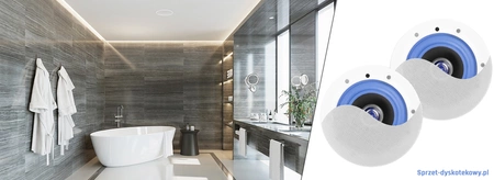 Zestaw głośników sufitowych ESCS6 6,5 ” Power Dynamics