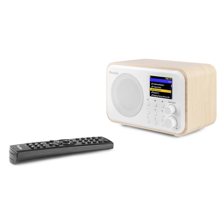 Radio internetowe Vicenza WIFI DAB+ FM akumulator białe