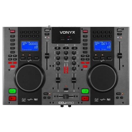 Podwójny odtwarzacz CD MP3 USB BT Vonyx CDJ450