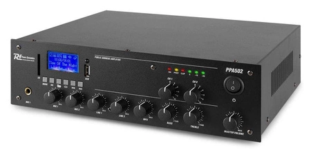 Wzmacniacz 2 strefowy PPA502 100V 50W Power Dynamics